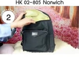 Huskies Black Backpack HK 02-805 Norwich