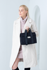 Huskies Black Shoulder / Crossbody Bag HK 02-831 Demi