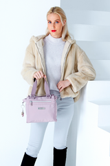Huskies Pink Shoulder / Crossbody Bag HK 02-832 Arielle