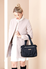 Huskies Black  Shoulder / Tote Bag HK 02-833 Rosemary