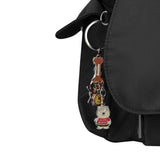 Huskies Black Crossbody Shoulder Hand Bag HK 02-724 Granada 