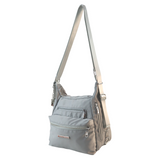 Huskies Gray Convertible Backpack Purse HK 02-830 Kimber