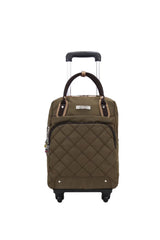 Huskies Brown Luggage Backpack Hand Bag HK 02-773 Gina