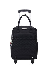 Huskies Black Luggage Backpack Hand Bag HK 02-797 Nottingham