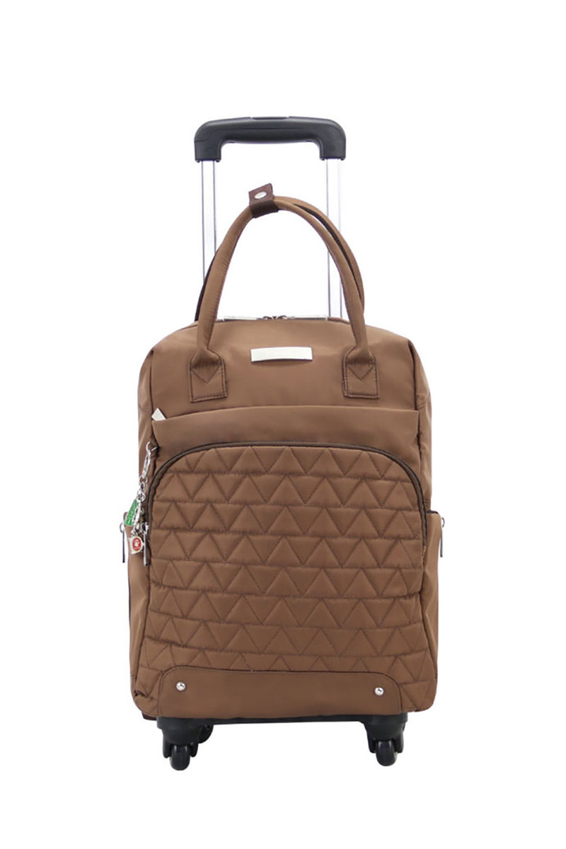 Huskies Brown Luggage Backpack Hand Bag HK 02-797 Nottingham