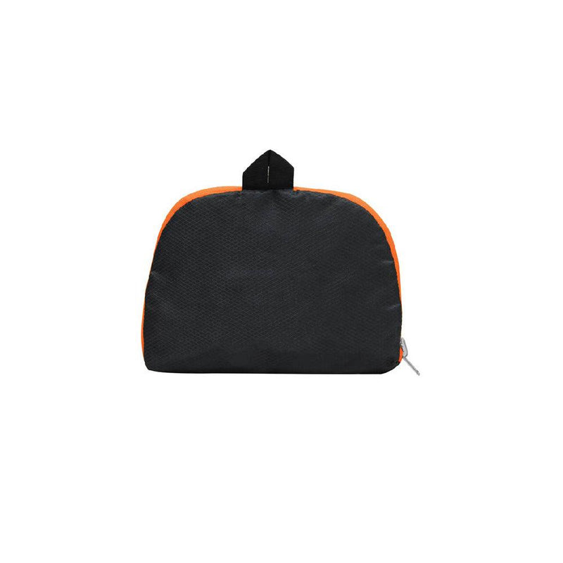 Huskies Black/Orange Foldable Backpack HK 02-700 