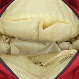 Huskies Red Shoulder Hand Bag HK 02-722 Curve 