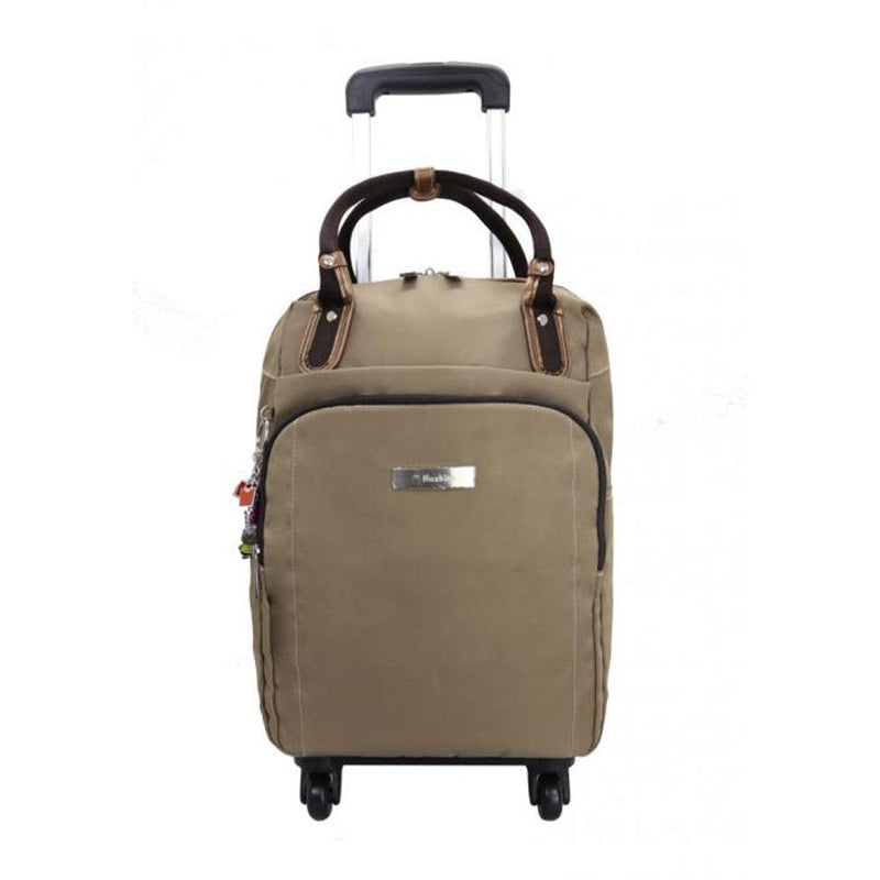Huskies Khaki Luggage Hand Bag HK 02-747 Diva