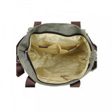 Huskies Khaki Crossbody Shoulder Hand Bag HK 02-764 Hanna