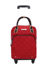 Huskies Red Luggage Backpack Hand Bag HK 02-773 Gina