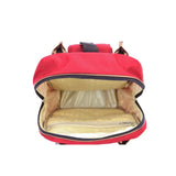 Huskies Red Luggage Backpack Hand Bag HK 02-773 Gina