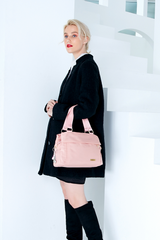 Huskies Pink Shoulder / Crossbody Handbag HK 02-828 Camilla