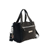 Huskies Black Shoulder / Crossbody Bag HK 02-832 Arielle