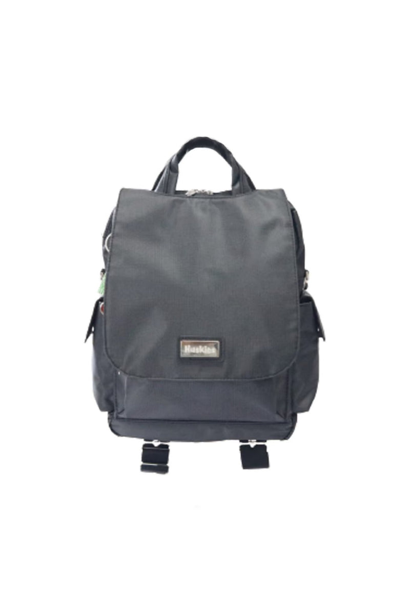 Huskies Black Backpack Shoulder Bag HK 02-824 Remi 3-in-1