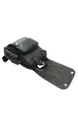 Huskies Black Backpack Shoulder Bag HK 02-824 Remi 3-in-1