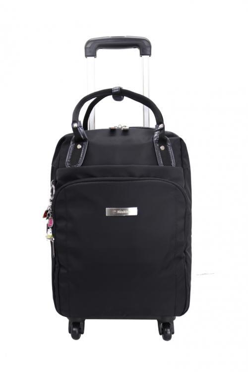 Huskies Black Luggage Hand Bag HK 02-747 Diva