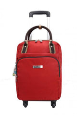 Huskies Red Luggage Hand Bag HK 02-747 Diva