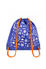 Huskies Blue Backpack HK 02-806 Sporty 
